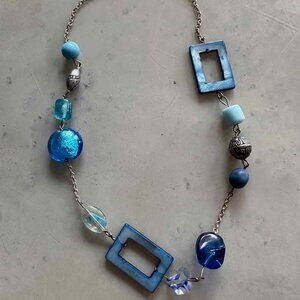 Original blue necklace